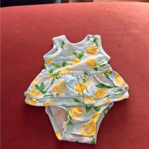 Carter's Lemon Print Diaper Cover Set
